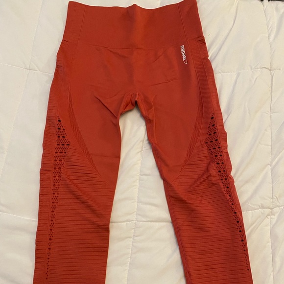 Gymshark red leggings - Picture 1 of 2